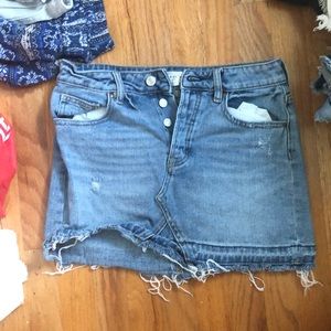 Pacsun Jean Skirt